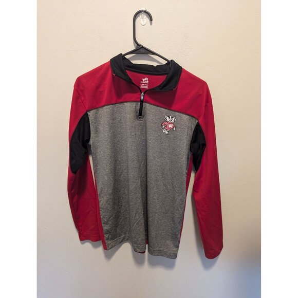 Wisconsin Badgers Youth Large 14/16 Sweater - Picture 1 of 4